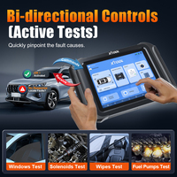 Lector de Códigos D9 HD con 2 Años de Garantía, Escáner de Diagnóstico Universal OBD2 para Automóviles con Escaneo Completo del Sistema y Compatibilidad de 12-24V