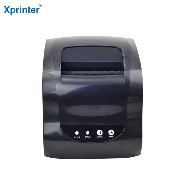 Wireless Thermal Label Printer Black and White Style in Stock