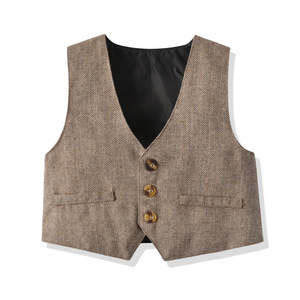Ensemble de baptême de haute qualité pour bébé garçon, tenue de baptême pour nouveau-né, ensemble de 5 pièces en coffret cadeau, 100% coton, combinaison de cérémonie pour petit gentleman - Product Image 3