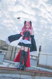 Krul tepes ชุดคอสเพลย์อนิเมะคอสเพลย์ชุดฮาโลวีนสำหรับเด็กผู้หญิงกระโปรงโพลีเอสเตอร์สำหรับเด็กผู้หญิง IPC 1.2kg - Product Image 4