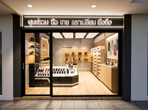 Luxury Mobile Phone Store Fixtures & Smart <b>Display</b> Counters Custom Retail Shopfitting Solution for Phone <b>Case</b> Accessories Store - Product Image 2