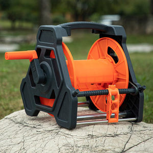 Nouveau BOYI LH-8888 Support de tuyau <span class=keywords><strong>automatique</strong></span> pour l'organisation des tuyaux, lave-auto, gadget d'arrosage, guide de buse de lavage en spirale, <span class=keywords><strong>roue</strong></span> pour sol/mur - Product Image 5