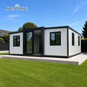 SUNRISE Custom Prefabricated 20Ft 40Ft Expandable <b>Container</b> House 2 3 4 Bedroom Prefab Villa Mobile Home Construction - Product Image 1