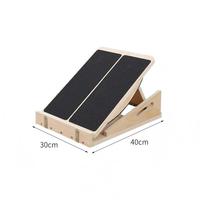 Planche d'équilibre inclinable 2-en-1 Skyhope-P professionnelle en bois, inclinaison réglable, écologique, pliable, antidérapante, portable, yoga, pilates