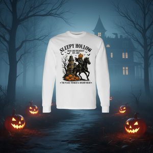 Camiseta de manga larga con estampado de Halloween de Sleepy Hollow Headless Horseman - Product Image 3