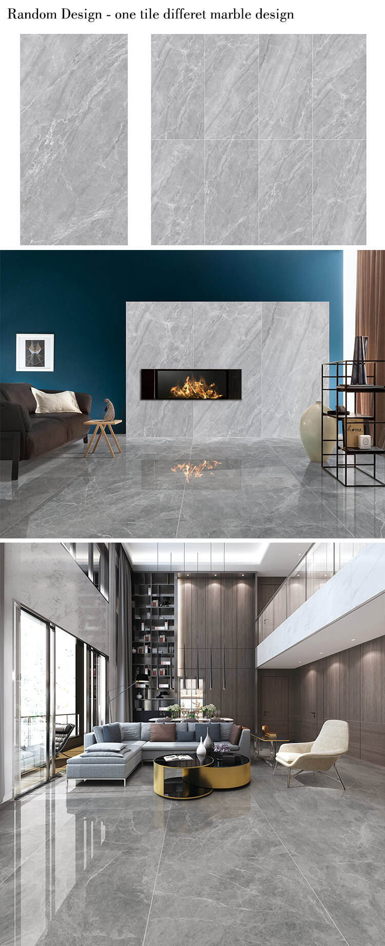 90x180cm抛光亚光灰色釉面地砖陶瓷瓷器