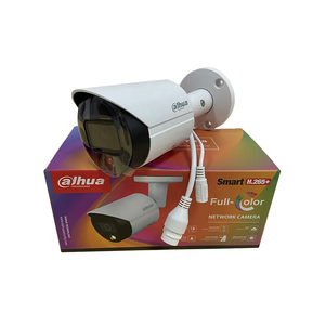 Original IPC-HFW2439M-AS-<strong>LED</strong>-B-S2 4MP Lite Full-color Fixed-focal <strong>Bullet</strong> Network Camera Motion Detection Dahua Camera - Product Image 1