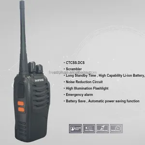 BF 888S de mano VHF UHF de doble banda Ham Radio de largo alcance Walkie-Talkie Baofeng Radio de dos vías Comunicador Baofeng Walkie Talkie