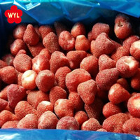 Vente chaude IQF Fraise IQF Frozen Sweet Fraise avec Certificat Brc