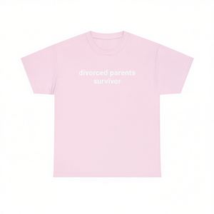 Divorced <b>Parents</b> Survivor T Shirt Funny Meme Shirt Cringe Gift Gag Shirt Dumb Shirts That <b>Go</b> Hard - Product Image 2