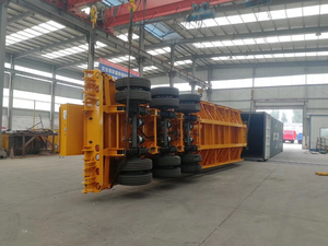 <span class=keywords><strong>Semirremolque</strong></span> de plataforma baja de acero con <span class=keywords><strong>cuello</strong></span> de <span class=keywords><strong>cisne</strong></span> de 3 ejes de 20, 40, 50 y 53 pies - Product Image 6