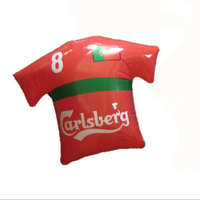 Maquette gonflable personnalisée en PVC pour maillot, support gonflable pour vêtements, modèle de présentation de vêtements gonflable