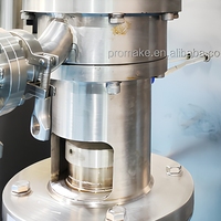 Machine d'émulsification sous vide Promake 10L pour pâtes et crèmes, idéale pour les cosmétiques et les dentifrices, avec contrôle PLC et garantie 1 an – Vente directe usine