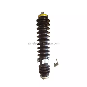 Nhà Máy Bán buôn y10w <span class=keywords><strong>12kv</strong></span> gốm điện áp cao Surge arrester sứ cách điện sét arrester trên không dòng phần cứng - Product Image 4