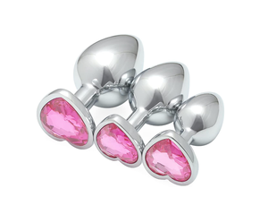 Hot Selling Waterproof <strong>Stainless</strong> <strong>Steel</strong> <strong>Anal</strong> Plug-Colorful Crystal Jewelry Inspired <strong>Sex</strong> <strong>Toy</strong> Real Touch Feeling for Men Women - Product Image 1