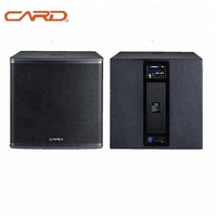 Écran LCD sub bass 600W 18 pouces DSP active Subwoofer professionnel