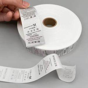 Échantillons Gratuits : Étiquettes Rondes Adhésives pour Impression par Transfert Thermique pour Nylon, Taffetas, Satin, Soins du Linge et Étiquettes Personnalisées - Product Image 6