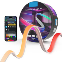 Bandes lumineuses LED intelligentes contrôlées par Wi-Fi, lampes LED pour armoire, télévision, lit, bureau de jeu, lumières LED intelligentes pour chambre à coucher