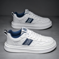 Chaussures décontractées de luxe pour hommes, style décontracté et polyvalent, avec motifs sculptés, chaussures de ville pour hommes