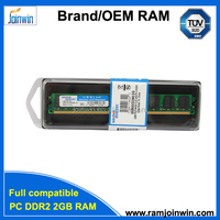 Profitez d'une garantie à vie, mémoire RAM DDR2 2 Go 800 MHz ECC DDR, chipset original ETT, compatible avec toutes les cartes mères, certifié CE pour ordinateur de bureau