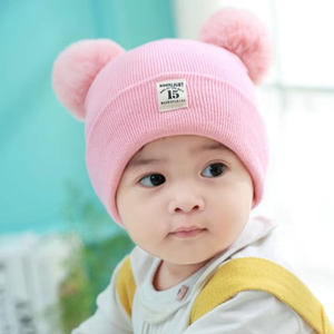 Gorros para Bebés Recién Nacidos de 0 a 1 Año, Gorros de Lana Cálidos para Invierno, Gorros de Lana para Niños - Product Image 5