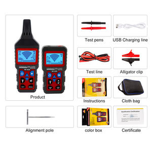 NOYAFA NF-826 Localisateur de câbles souterrains pour la détection de défauts de câbles AC/DC 12-400V et le tracage de l'itinéraire des conduites - Product Image 4