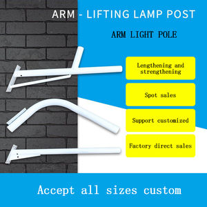 <span class=keywords><strong>Panneau</strong></span> <span class=keywords><strong>solaire</strong></span> Led personnalisé à bras unique, applique murale de rue, sans <span class=keywords><strong>poteau</strong></span> lumineux - Product Image 3