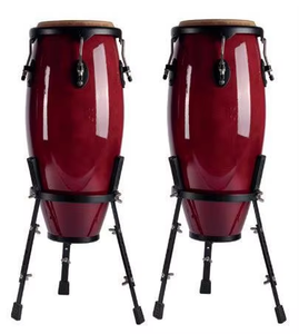 Venta caliente 10 "y 11" cabezas de vaca de piel de oveja <span class=keywords><strong>Conga</strong></span> Drum Set <span class=keywords><strong>calidad</strong></span> Percusión latina madera Congas <span class=keywords><strong>precio</strong></span> de fábrica fabricante directo - Product Image 4