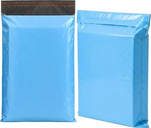 ถุงไปรษณีย์กันน้ำแบบรักษ์โลกสำหรับธุรกิจ สีดำ ทนทานต่อการฉีกขาด เหมาะสำหรับจัดส่งเสื้อผ้า - Product Image 1