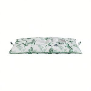 Coussin de banc d'extérieur à motif de feuilles de jardin, 100% polyester, rectangulaire, amovible, lavable, élégant, pour usage extérieur - Product Image 1