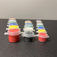 Non Toxique Riche Pigments Couleurs Bricolage Fournitures Acrylique Aquarelle Art Artisanat Palette Kits Pour Enfants