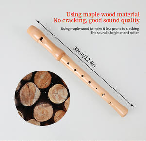 Venta al por mayor Venta caliente <span class=keywords><strong>de</strong></span> madera <span class=keywords><strong>de</strong></span> 8 agujeros <span class=keywords><strong>de</strong></span> alta calidad grabadora alemana flauta <span class=keywords><strong>de</strong></span> viento <span class=keywords><strong>instrumento</strong></span> niños para principiantes - Product Image 5