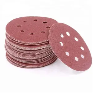 polishing aluminum oxide sanding disc with self adhesive back