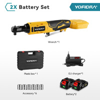Clé électrique sans balais à cliquet 200n.m Outil électrique de réparation rechargeable sans fil de 3 _ 8 pouces pour batterie Makita