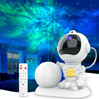 Robot galaxie étoile astronaute projecteur de lumière avec nébuleuse, astronaute g led veilleuse st rgb
