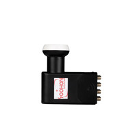 LNB universel à gain élevé et faible bruit, 4 voies, numérique, bande Ku, LNBF, récepteurs de télévision par satellite, haute performance, LNB universel