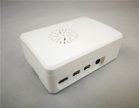 Casing Raspberry Pi 4b Terbaru, Casing Pi4 untuk Raspberry Pi4, Kompatibel, Dapat Memasang Kipas 3007