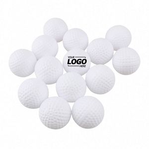 Pelotas de Golf de Goma Suave y Duraderas Personalizadas para Práctica en Interiores - 40 mm, Blancas y Multicolores, para Entrenamiento en Todas las Estaciones - Product Image 1