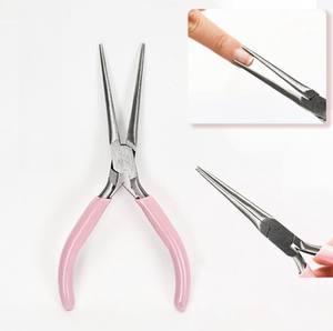 Mango Rosa clip de modelado de boca puntiaguda larga extensión de construcción clip de modelado de uñas - Product Image 1