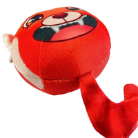 Haute qualité pas cher OEM dessin animé Anime personnalisé Manjuu impression doux PP coton peluche porte-clés rond personnalisé