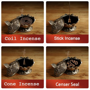 Quemador de Incienso de Cobre Antiguo de Dongguan, Artículos Religiosos Chinos, Regalos Creativos, Artesanía Decorativa de Aleación de Zinc, Modelo <span class=keywords><strong>HS70</strong></span> - Product Image 5