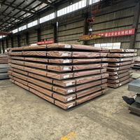 Material de construcción Placa de acero al carbono de alta resistencia ASTM A36 Q235 Q345 Fabricación de láminas de acero al carbono