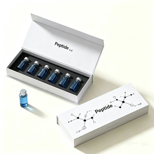 Luxury Magnetic Closure Box for Peptide Vials Custom Logo Printing Paper Gift Box with EVA Foam Insert Packaging - Product Image 6
