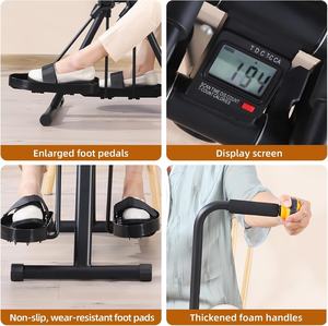 Sepeda latihan senior Anti selip lipat, dengan pengisap menyerap guncangan, Pedal latihan duduk terapi fisik, Pedal kaki lengan - Product Image 6