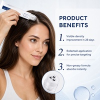Sérum capillaire transfrontalier à l'acide désoxyribonucléique avec biotine et exosomes 20ML pour la densité et le volume des cheveux, emballage neutre