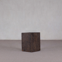 Table basse minimaliste en bois massif Tailai GR23-B, finition antique, écologique, fabriquée à Shandong, Chine, non pliable, pour salon
