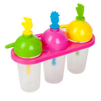 Machine à glaçons, moule en plastique de popsicle de fusée, fabricant de glace