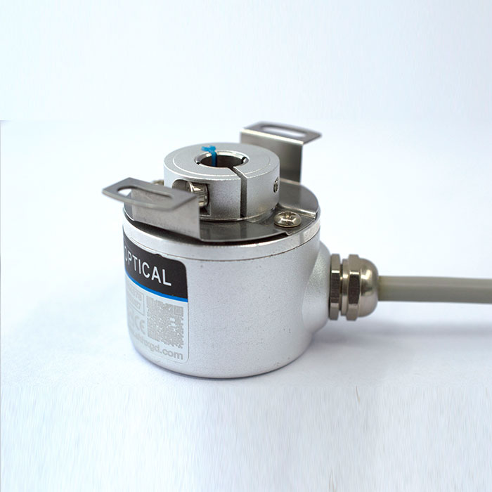 11 bits Hollow shaft gray code absolute encoder parahigh precision IP65 8mm shaft