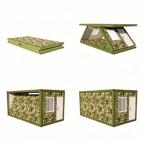 Stockage mobile pour camp de réfugiés, entrepôt temporaire, hébergement pliable pour étudiants, conteneur de bureau pliable - Product Image 1