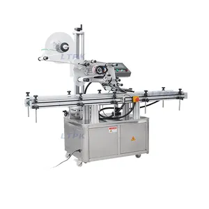 LT-300 Fabriek Leveren Automatische Kleine Cosmetica Pot Zakje Platte Applicator Etiketteermachines